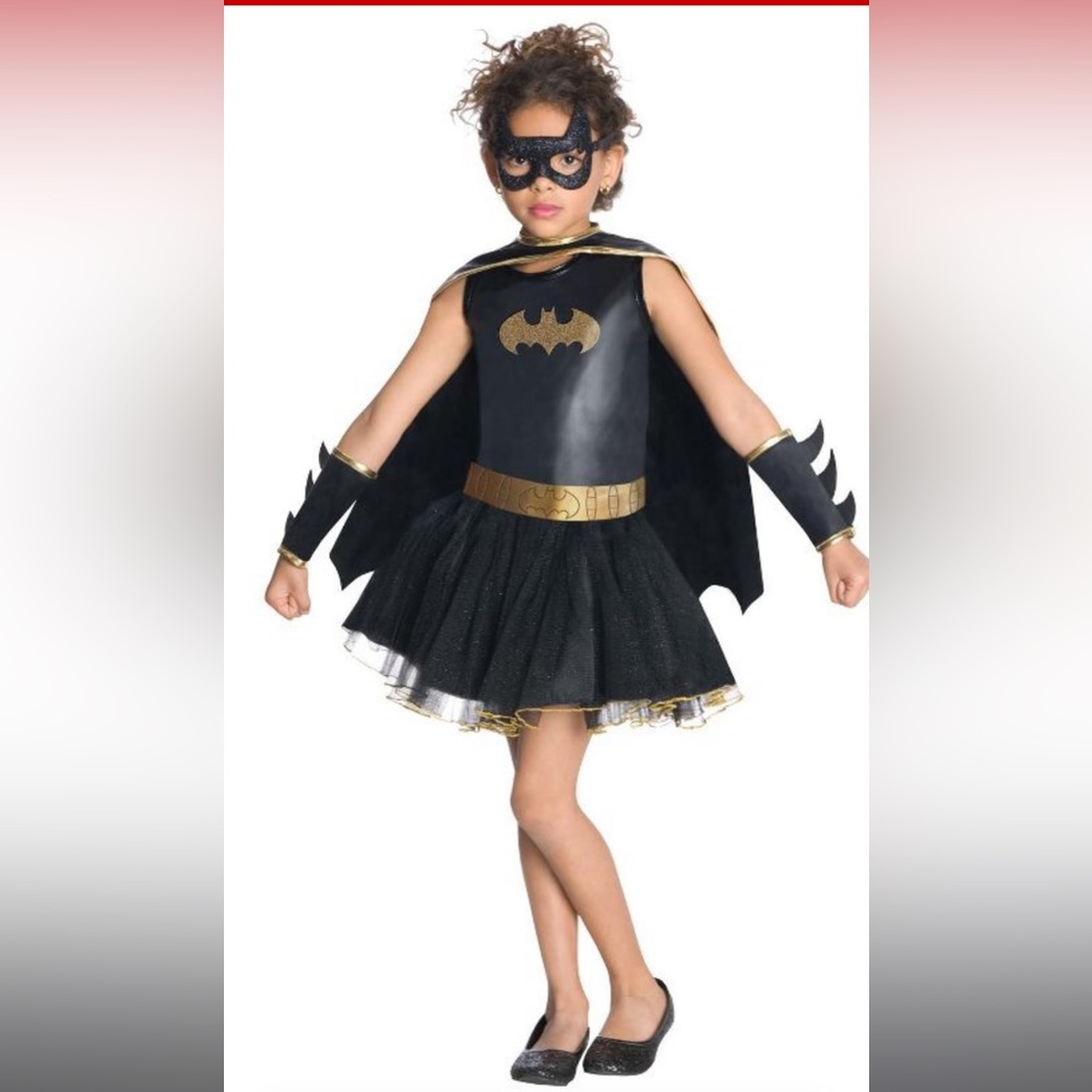 Batgirl Halloween Costume Size Child Medium